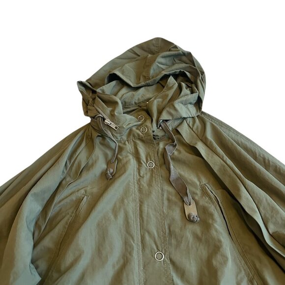 Free People Windswept Windbreaker Lightweight Jacket Long Length Size Small - Picture 3 of 14
